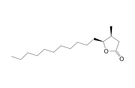 (4S,5S)-5-Undecyl-4-methyltetrahydrofuran-2-one