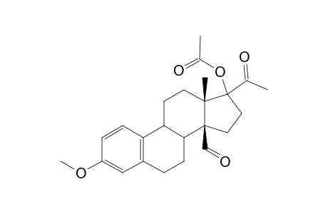 17-ACETOXY-3-METHOXY-20-OXO-19-NOR-14-BETA-PREGNA-1,3,5(10)-TRIENE-14-CARBALDEHYDE