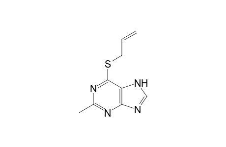 6-(allylthio)-2-methylpurine