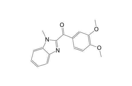 (3,4-dimethoxyphenyl)(1-methyl-1H-benzimidazol-2-yl)methanone
