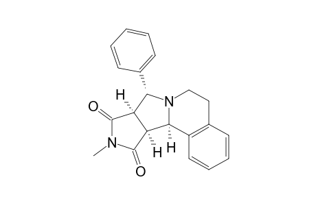 1,3,3a.alpha.,4.beta.,6,7,11b.beta.,11b.beta.,11c.alpha.-Octahydro-2-methyl-4-phenyl-1H-pyrrolo[3',4'-3,4]pyrrolo[2,1-a]isoquinoline-1,3-dione