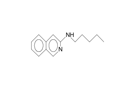 3-Pentylamino-isoquinoline