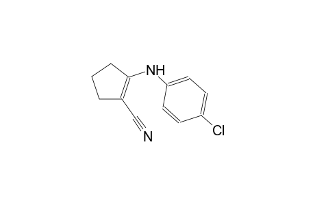2-(4-Chloroanilino)-1-cyclopentene-1-carbonitrile
