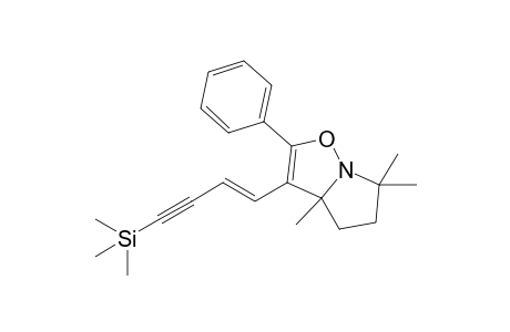 3a,4,5,6-Tetrahydro-3a,6,6-trimethyl-2-phenyl-3-[4'-(trimethylsilyl)but-1'-en-3'-ynyl]-pyrrolo[1,2-b]isoxazole