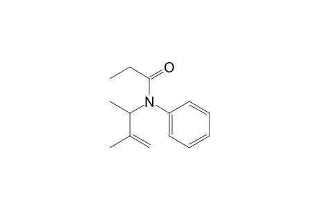 N-(1,2-dimethyl-2-propenyl)-N-phenylpropanamide