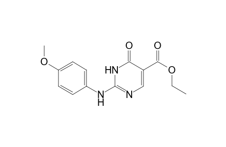 Ethyl 2-[(4-methoxyphenyl)amino]-6-oxo-1,6-dihydropyrimidine-5-carboxylate