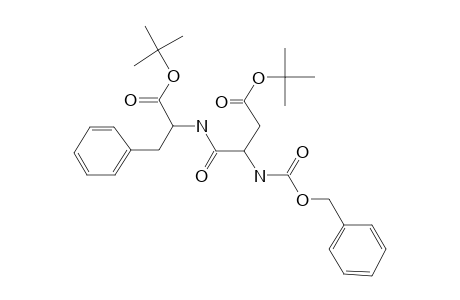 3-Benzyloxycarbonylamino-N-(1-tert-butoxycarbonyl-2-phenyl-ethyl)-succinamic acid, tert-butyl ester