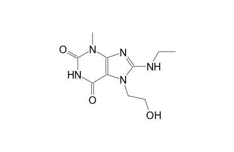 8-(ethylamino)-7-(2-hydroxyethyl)-3-methyl-3,7-dihydro-1H-purine-2,6-dione
