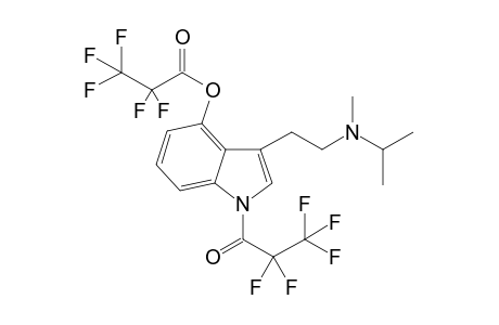 4-Hydroxy-N,N-methylisopropyltryptamine 2PFP