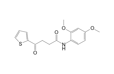 N-(2,4-dimethoxyphenyl)-4-keto-4-(2-thienyl)butyramide