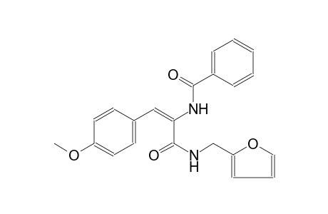 N-[(E)-1-{[(2-furylmethyl)amino]carbonyl}-2-(4-methoxyphenyl)ethenyl]benzamide