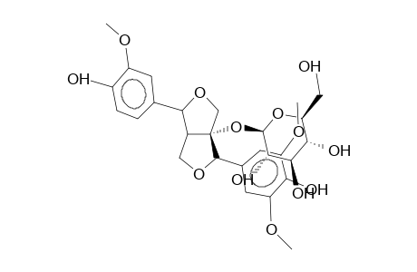 (+)-FRAXIRESINOL-1-beta-D-GLUCOSIDE