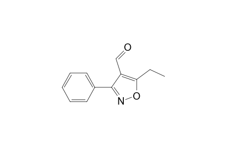 5-Ethyl-3-phenyl-4-isoxazolecarboxaldehyde