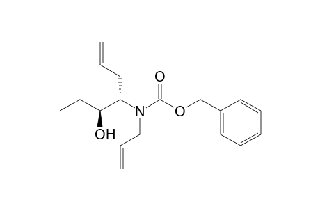(3S,4S)-4-[Allyl(benzyloxycarbonyl)amino]hept-6-en-3-ol