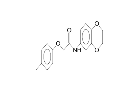 N-(2,3-dihydrobenzodioxin-6-tl)-2-(4-methylphenoxy)acetamide