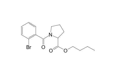 L-Proline, N-(2-bromobenzoyl)-, butyl ester