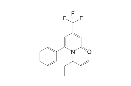 1-(1-ethylallyl)-6-phenyl-4-(trifluoromethyl)pyridin-2-one