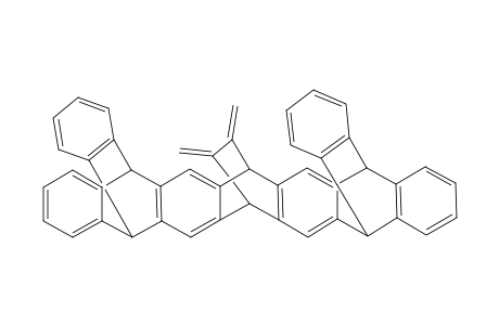 5,18[1',2']:9,14[1'',2'']-Dibenzeno-7,16-ethanoheptacene, 5,7,9,14,16,18-hexahydro-25,26-bis(methylene)-