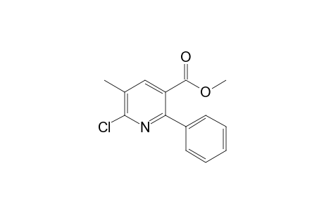 Methyl 6-Chloro-5-methyl-2-phenyl-3-pyridinecarboxylate