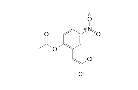 Phenol, 2-(2,2-dichloroethenyl)-4-nitro-, acetate (ester)