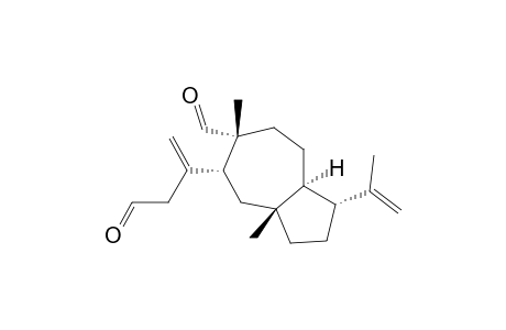 5-Azulenepropanal, 6-formyldecahydro-3a,6-dimethyl-.beta.-methylene-1-(1-methylethenyl)- , (1.alpha.,3a.beta.,5.alpha.,6.beta.,8a.alpha.)-