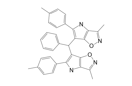 3-METHYL-6-[(3-METHYL-5-(4-METHYLPHENYL)-4H-PYRROLO-[2,3-D]-ISOXAZOL-6-YL)-PHENYLMETHYL]-5-(4-METHYLPHENYL)-4H-PYRROLO-[2,3-D]-ISOXAZOLE