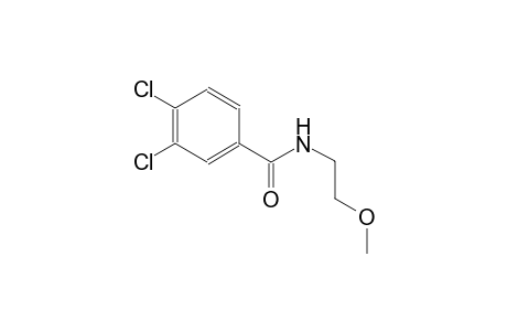3,4-dichloro-N-(2-methoxyethyl)benzamide