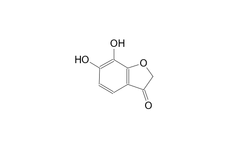 3(2H)-benzofuranone, 6,7-dihydroxy-