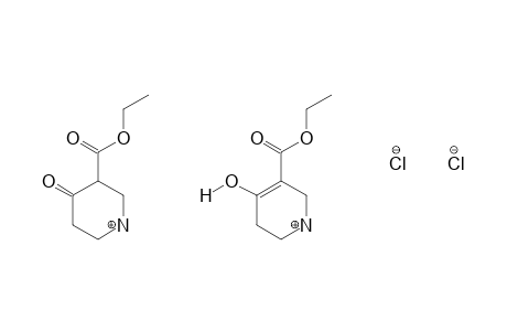 4-oxonipecotic acid, ethyl ester, hydrochloride