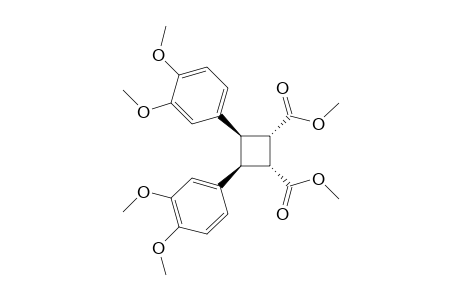Dimethyl t-3,t-4-di(3,4-dimethoxyphenyl)cyclobutane-r-1,c-2-dicarboxylate
