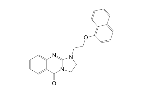 imidazo[2,1-b]quinazolin-5(1H)-one, 2,3-dihydro-1-[2-(1-naphthalenyloxy)ethyl]-