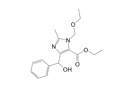 3-Ethoxymethyl-5-(hydroxyphenylmethyl)-2-methyl-3H-imidazole-4-carboxylic acid ethyl ester