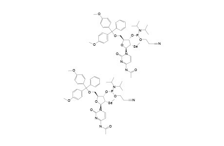 N(4)-ACETYL-3'-O-(2-CYANOETHYL-N,N-DIISOPROPYLPHOSPHORAMIDITE)-5'-O-(4,4-DIMETHOXYTRITYL)-2'-METHYLSELENO-2'-DEOXYCYTOSINE