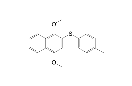 1,4-Dimethoxy-2-(p-tolylthio)naphthalene