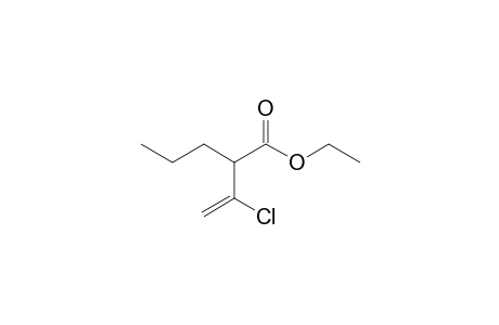 Ethyl 2-n-propyl-3-chloro-3-butenoate