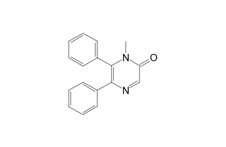 1-Methyl-5,6-diphenylpyrazin-2-onee