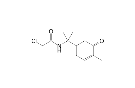 8-(Chloroacetylamino)-p-menth-6-en-2-one