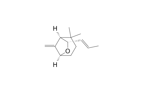 6-Oxabicyclo[3.2.1]octane, 2,2-dimethyl-8-methylene-7-(1-propenyl)-, [1.alpha.,5.alpha.,7.alpha.(E)]-