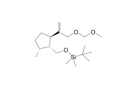 (1R,2R,5R)-tert-Butyl[2-(1'-methoxymethoxymethylvinyl)-5-methylcyclopentylmethoxy]dimethylsilane