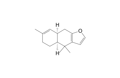 (4aS,8aR)-4,4,7-trimethyl-4,4a,5,6,8a,9-hexahydronaphtho[2,3-b]furan