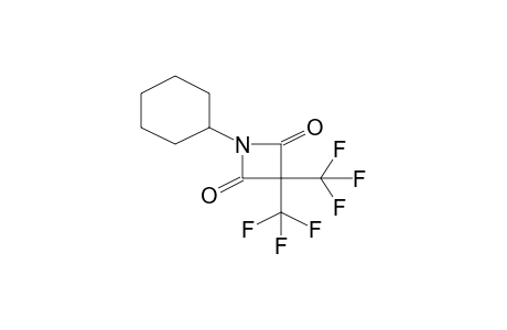 2,2-BIS(TRIFLUOROMETHYL)-N-CYCLOHEXYLMALONIMIDE