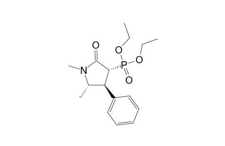 DIETHYL-(3R,4S,5S)-(1,5-DIMETHYL-4-PHENYLPYRROLIDIN-2-ON-3-YL)-PHOSPHONATE