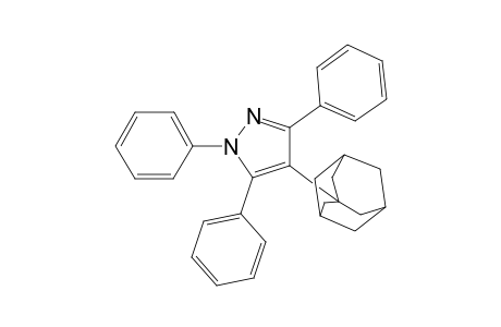 1H-Pyrazole, 1,3,5-triphenyl-4-tricyclo[3.3.1.13,7]dec-1-yl-