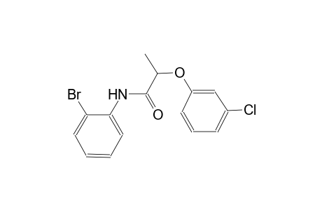 N-(2-bromophenyl)-2-(3-chlorophenoxy)propanamide