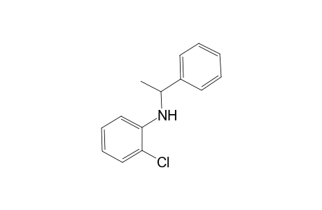 2-chloro-N-(1-phenylethyl)aniline