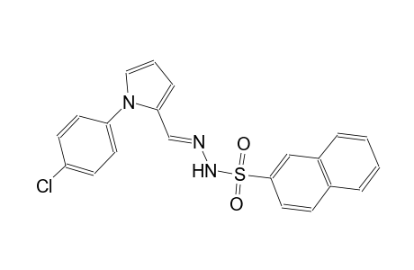 N'-{(E)-[1-(4-chlorophenyl)-1H-pyrrol-2-yl]methylidene}-2-naphthalenesulfonohydrazide