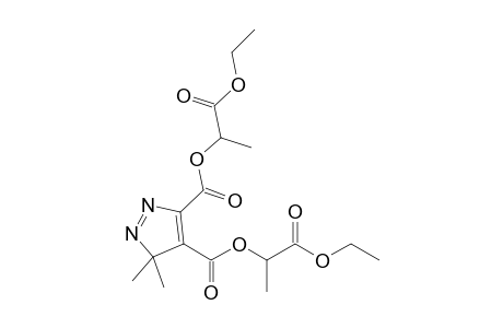 bis[1'-(Ethoxycarbonyl)ethyl] 3,3-dimethyl-3H-pyrazole-4,5-dicarboxylate