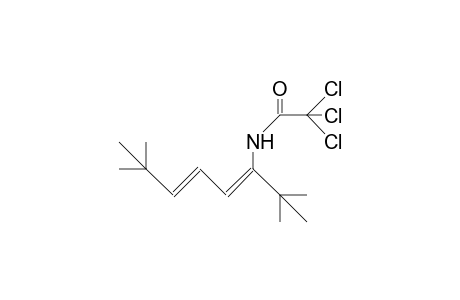 (3Z,5E)-2,2,2-Trichloro-N-(2,2,7,7-tetramethyl-3,5-octadien-3-yl)-acetamide