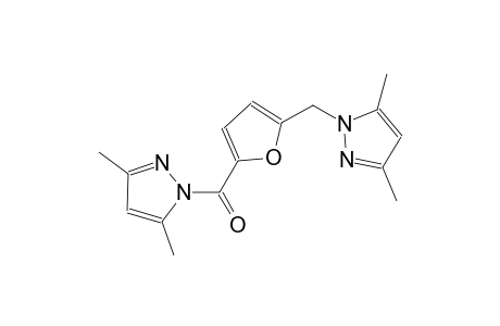 1-{5-[(3,5-dimethyl-1H-pyrazol-1-yl)methyl]-2-furoyl}-3,5-dimethyl-1H-pyrazole