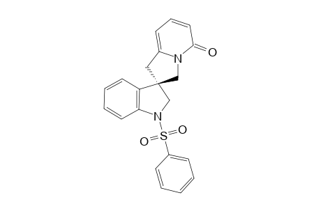 1-Phenylsulfonylspiro[indole-3,2'-indolizine]-5'-one